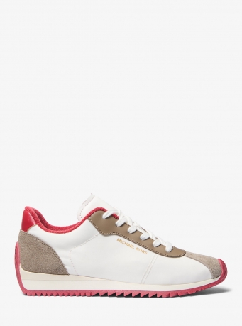 Michael Kors Rhodes Mixed-Media Trainer