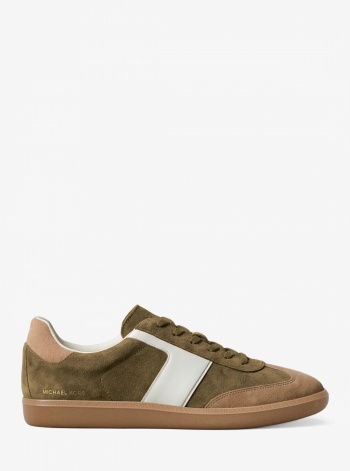 MICHAEL Michael Kors Jovie Color-Block Suede Sneaker