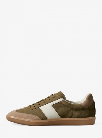 MICHAEL Michael Kors Jovie Color-Block Suede Sneaker