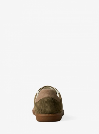 MICHAEL Michael Kors Jovie Color-Block Suede Sneaker