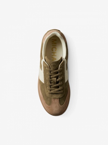 MICHAEL Michael Kors Jovie Color-Block Suede Sneaker