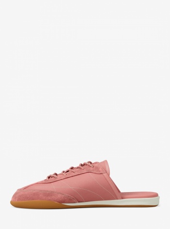 Michael Kors Nolan Nylon and Suede Mule