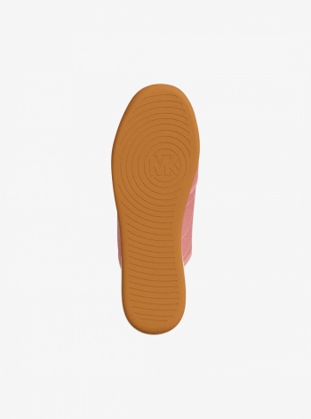 Michael Kors Nolan Nylon and Suede Mule