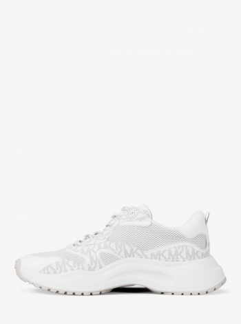 Michael Kors Mens Levie Mixed-Media Trainer