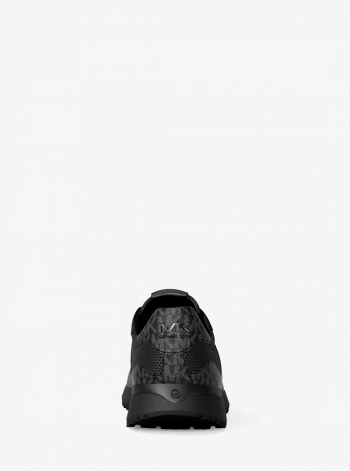 Michael Kors Mens Dax Mixed-Media Trainer