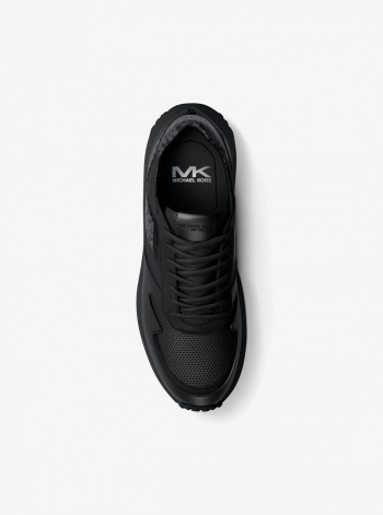 Michael Kors Mens Dax Mixed-Media Trainer