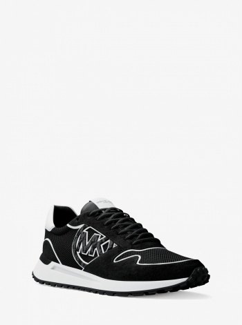 Michael Kors Mens Dax Mixed-Media Trainer