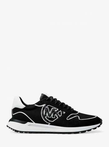 Michael Kors Mens Dax Mixed-Media Trainer
