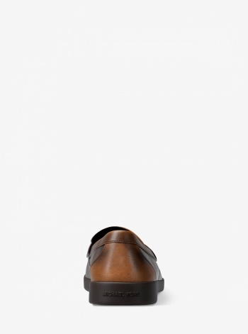 Michael Kors Mens Hugh Burnished Loafer