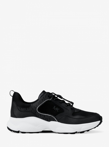 Michael Kors Mens Jett Mixed-Media Trainer