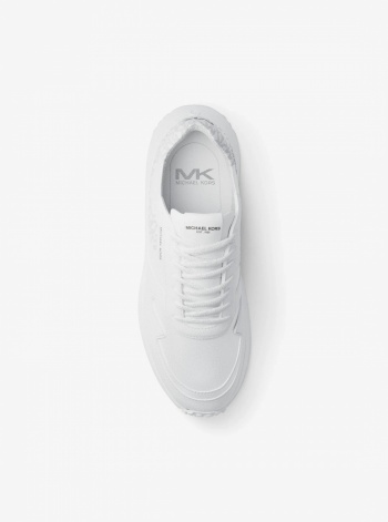 Michael Kors Mens Dax Mixed-Media Trainer