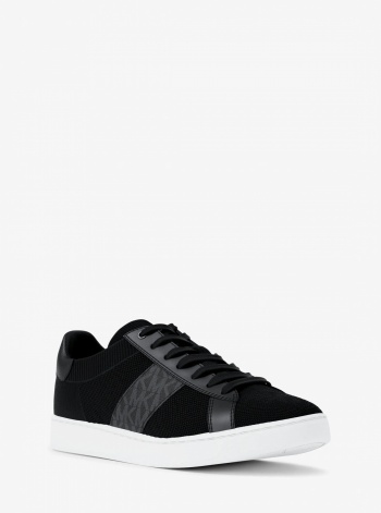 Michael Kors Mens Jacob Mixed-Media Sneaker