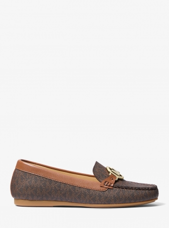 Michael Kors Fulton Signature Logo Moccasin