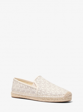 MICHAEL Michael Kors Hastings Signature Logo Slip-On Espadrille