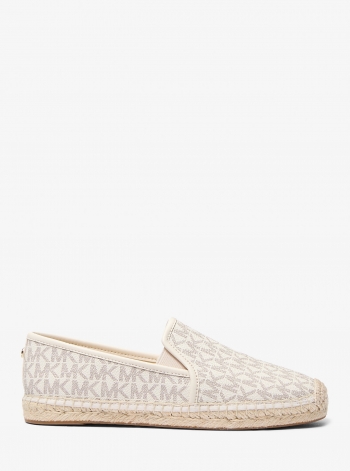 Michael Kors Hastings Signature Logo Slip-On Espadrille