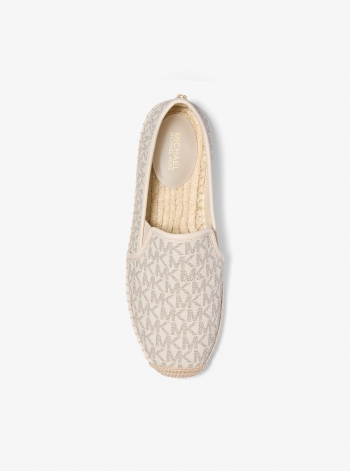Michael Kors Hastings Signature Logo Slip-On Espadrille