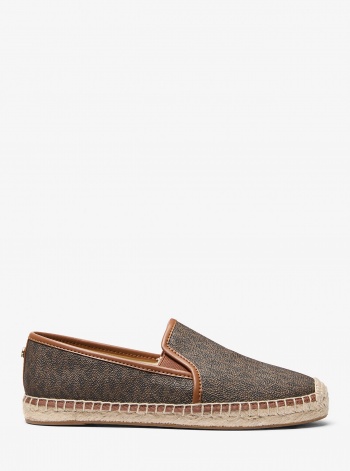 Michael Kors Hastings Signature Logo Slip-On Espadrille