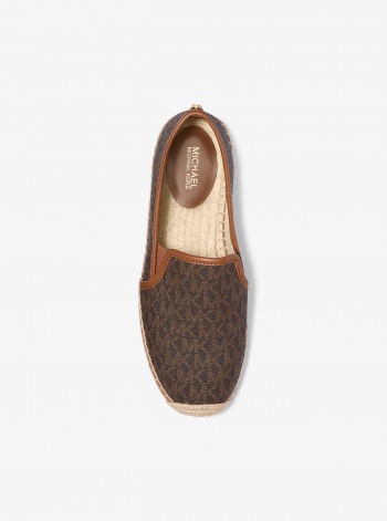 Michael Kors Hastings Signature Logo Slip-On Espadrille