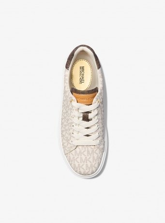MICHAEL Michael Kors Romey Two-Tone Logo Platform Sneaker