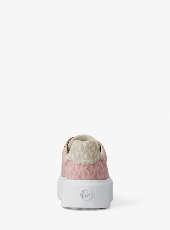 MICHAEL Michael Kors Romey Two-Tone Logo Platform Sneaker