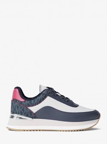 MICHAEL Michael Kors Hattie Mixed-Media Trainer