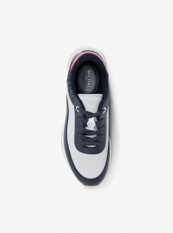 MICHAEL Michael Kors Hattie Mixed-Media Trainer
