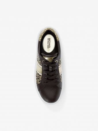 MICHAEL Michael Kors Romey Signature Logo Stripe Platform Sneaker
