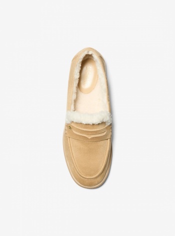Bree Faux Shearling Trim Loafer