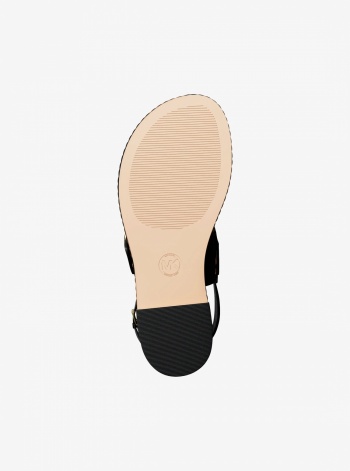 Carmen Cheetah Print Calf Hair Thong Sandal