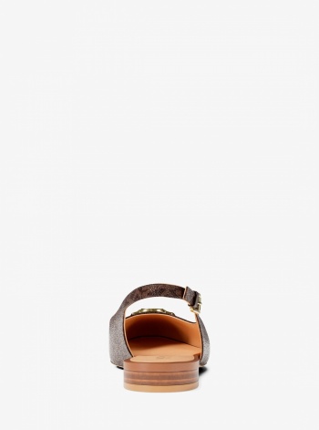 Dori Signature Logo Slingback Flat