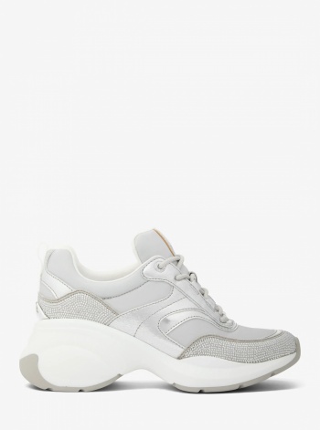 Kaia Mixed-Media Trainer