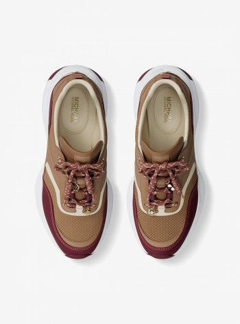 Kaia Mixed-Media Trainer