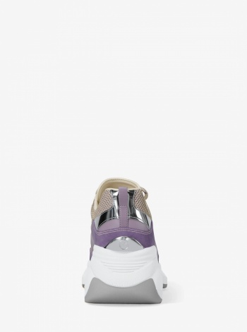 Kaia Mixed-Media Trainer