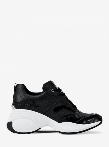 Kaia Mixed-Media Trainer