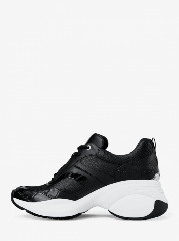 Kaia Mixed-Media Trainer