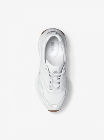 Kaia Mixed-Media Trainer