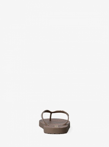 Plaid Print Flip Flop