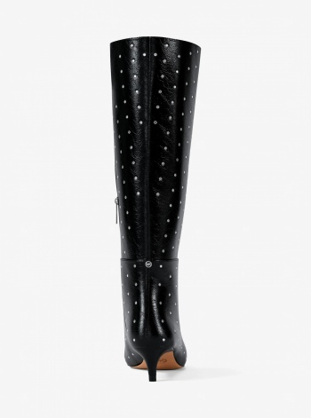 Nalia Studded Kitten Heel Boot