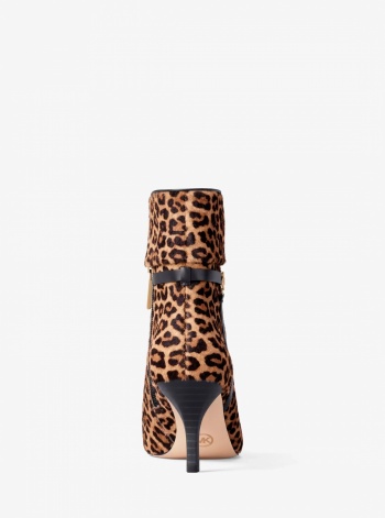 Nalia Leopard Print Calf Hair Boot