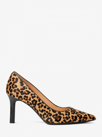 Willa Flex Leopard Print Calf Hair Pump