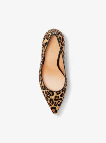Willa Flex Leopard Print Calf Hair Pump