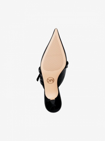 Yvette Crackled Kitten Mule