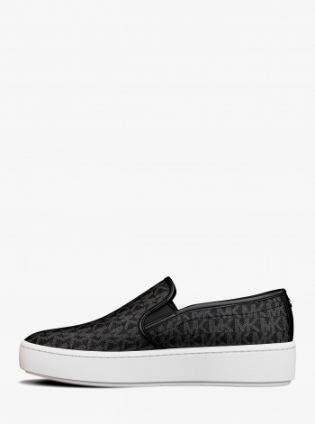 Michael Kors Teddi Signature Logo Slip-On Sneaker