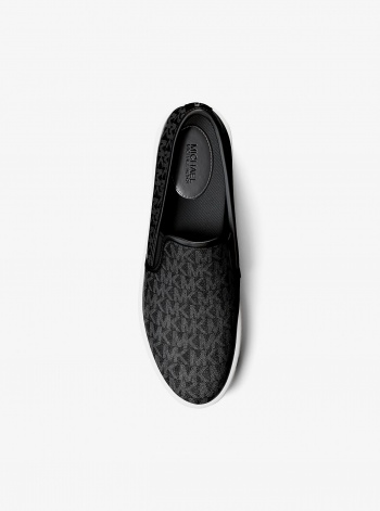 Michael Kors Teddi Signature Logo Slip-On Sneaker