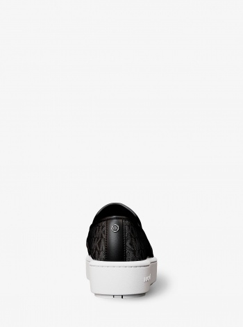 Michael Kors Teddi Signature Logo Slip-On Sneaker