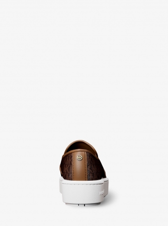 MICHAEL Michael Kors Teddi Signature Logo Slip-On Sneaker