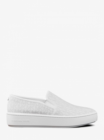 Michael Kors Teddi Signature Logo Slip-On Sneaker