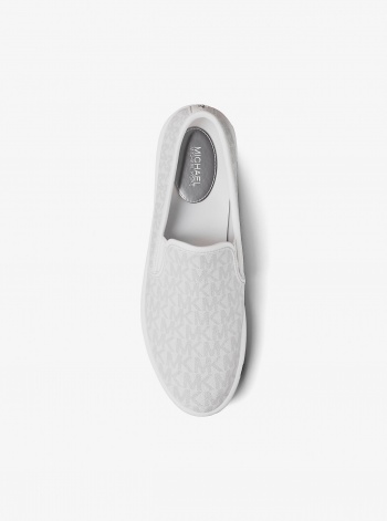 Michael Kors Teddi Signature Logo Slip-On Sneaker