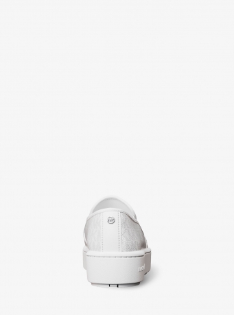 MICHAEL Michael Kors Teddi Signature Logo Slip-On Sneaker
