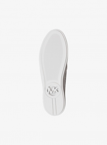 Michael Kors Teddi Signature Logo Slip-On Sneaker